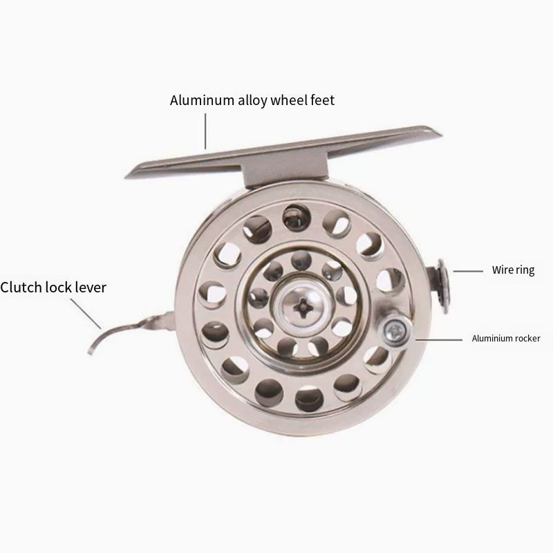 Aluminum Alloy CNC Fly Fishing - огляд і ціна Ice Fishing Reel